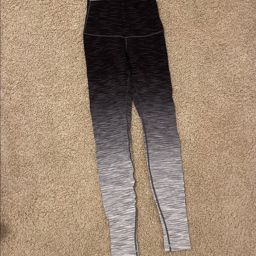 Lululemon High-waisted Ombré Leggings Size 8